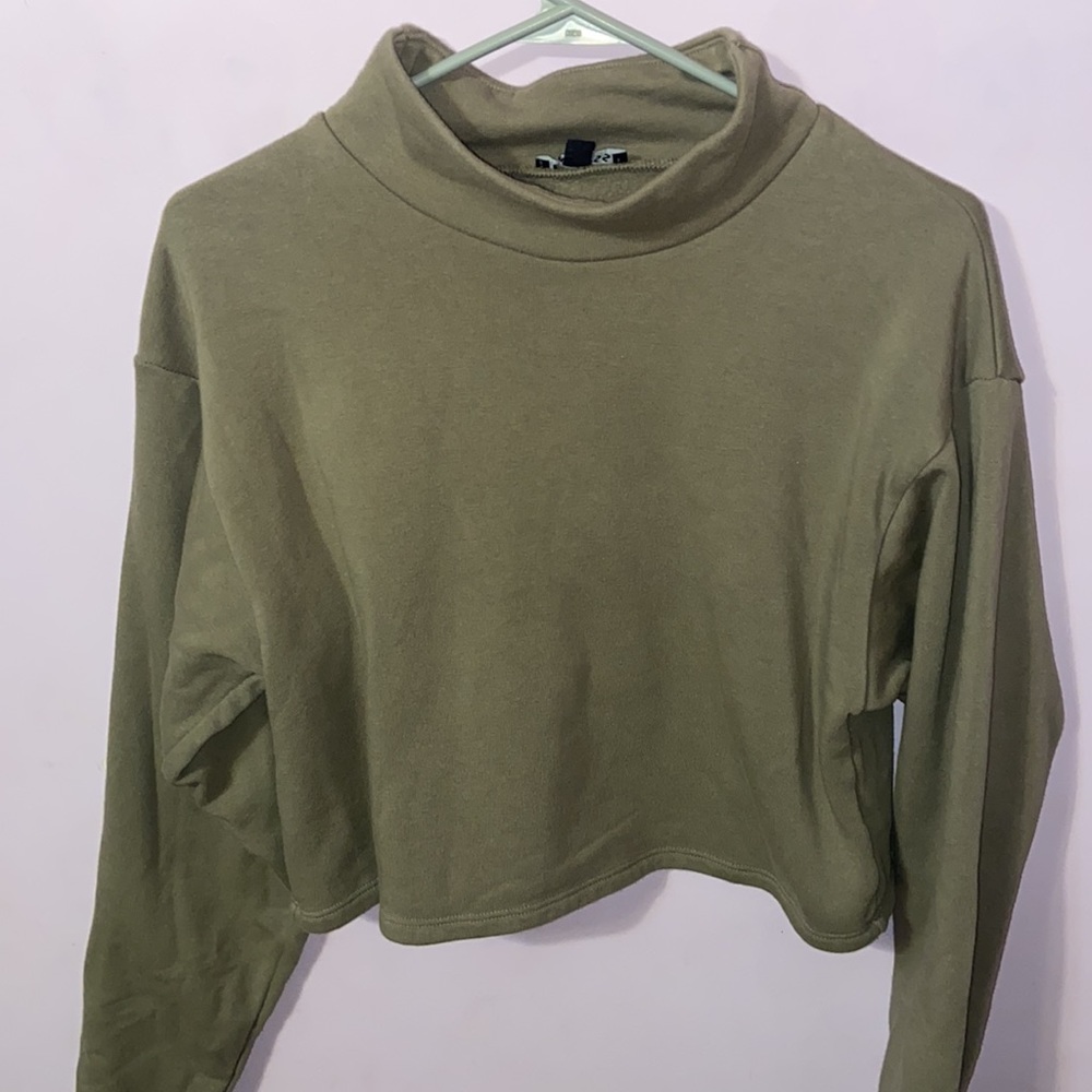 Express mock neck sweater